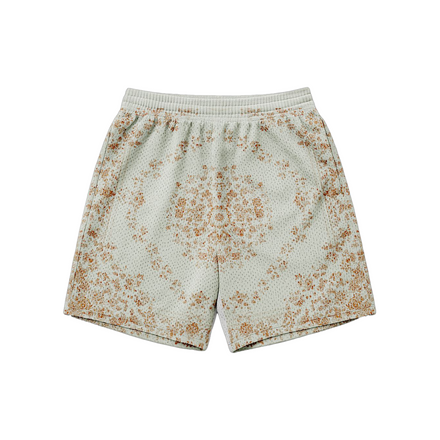 GA® Cream Floral Bandana Short