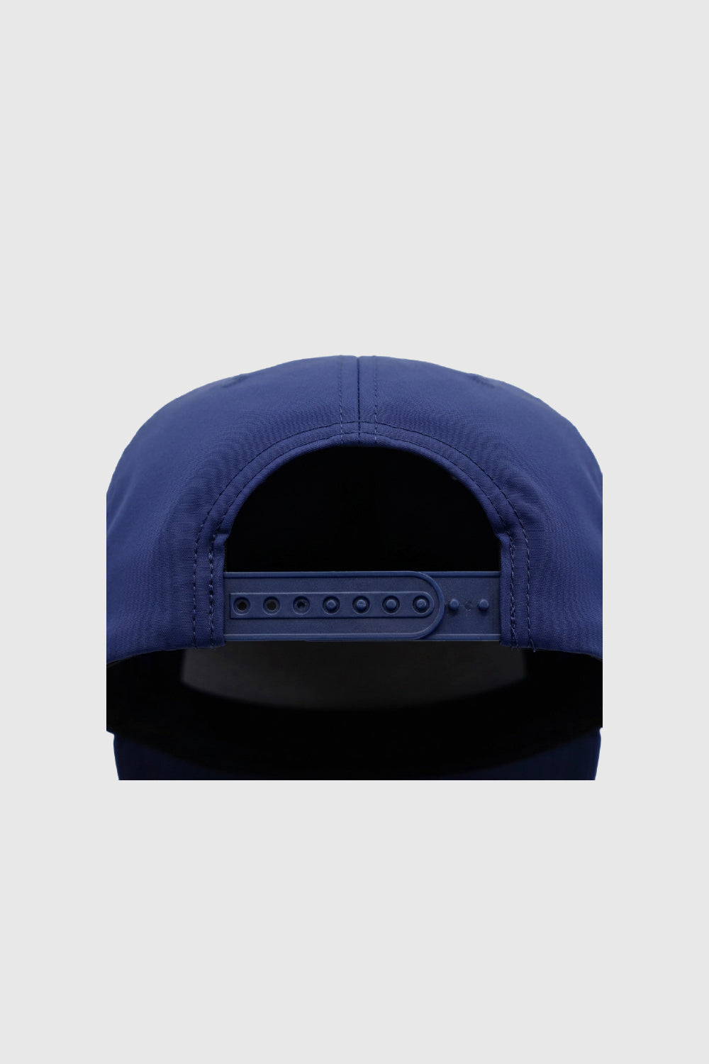 GA® Golden Villa Rope Cap — Navy, snapback detail