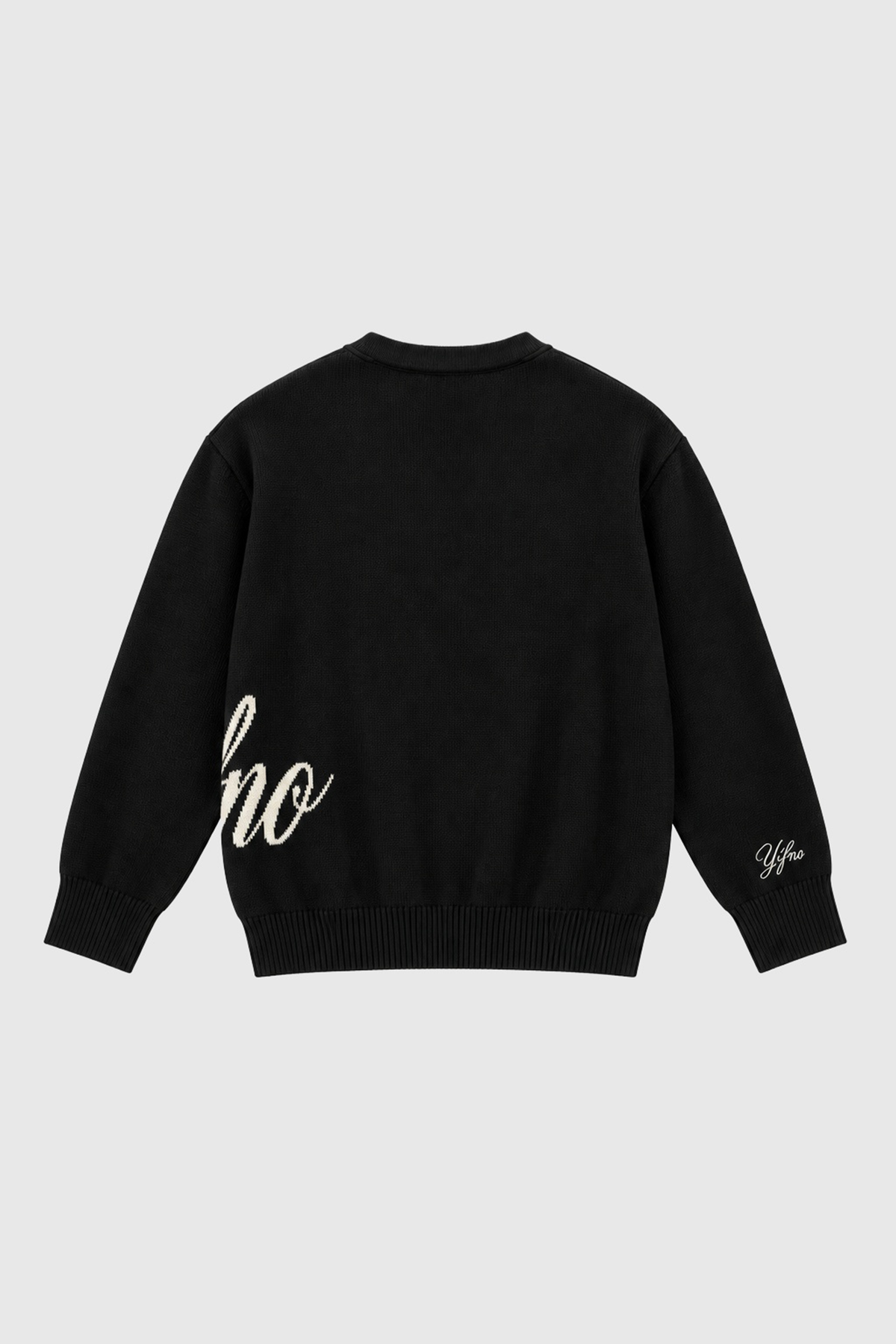 Y Knit You? (Black) - Back