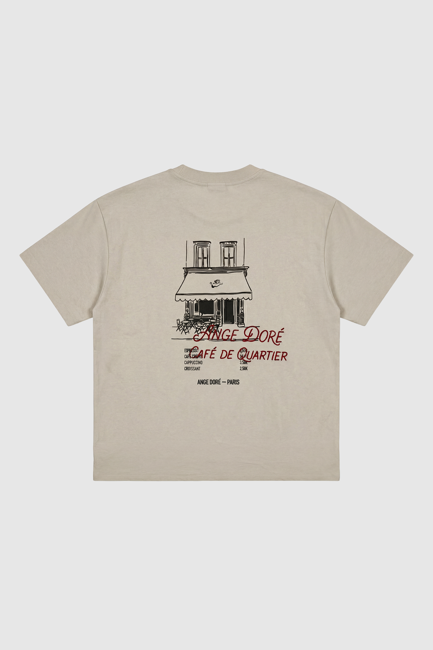 GA® Oversized Cafe de Quartier Tee SS26