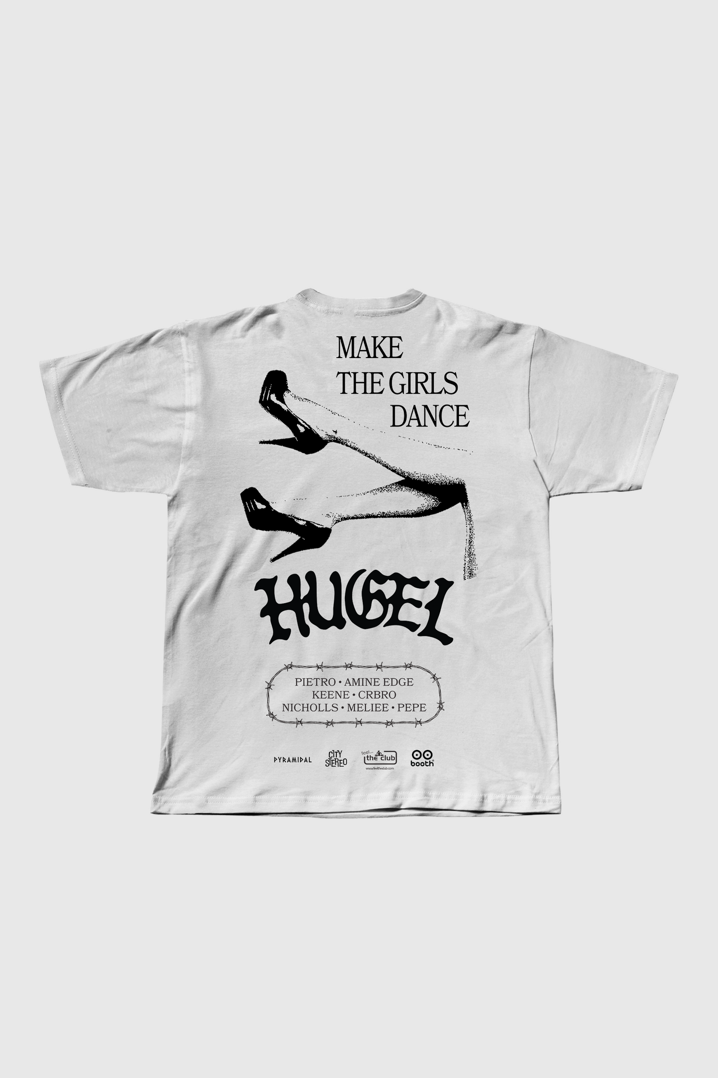 GA® Hugel Panama Merch Black/White Tee