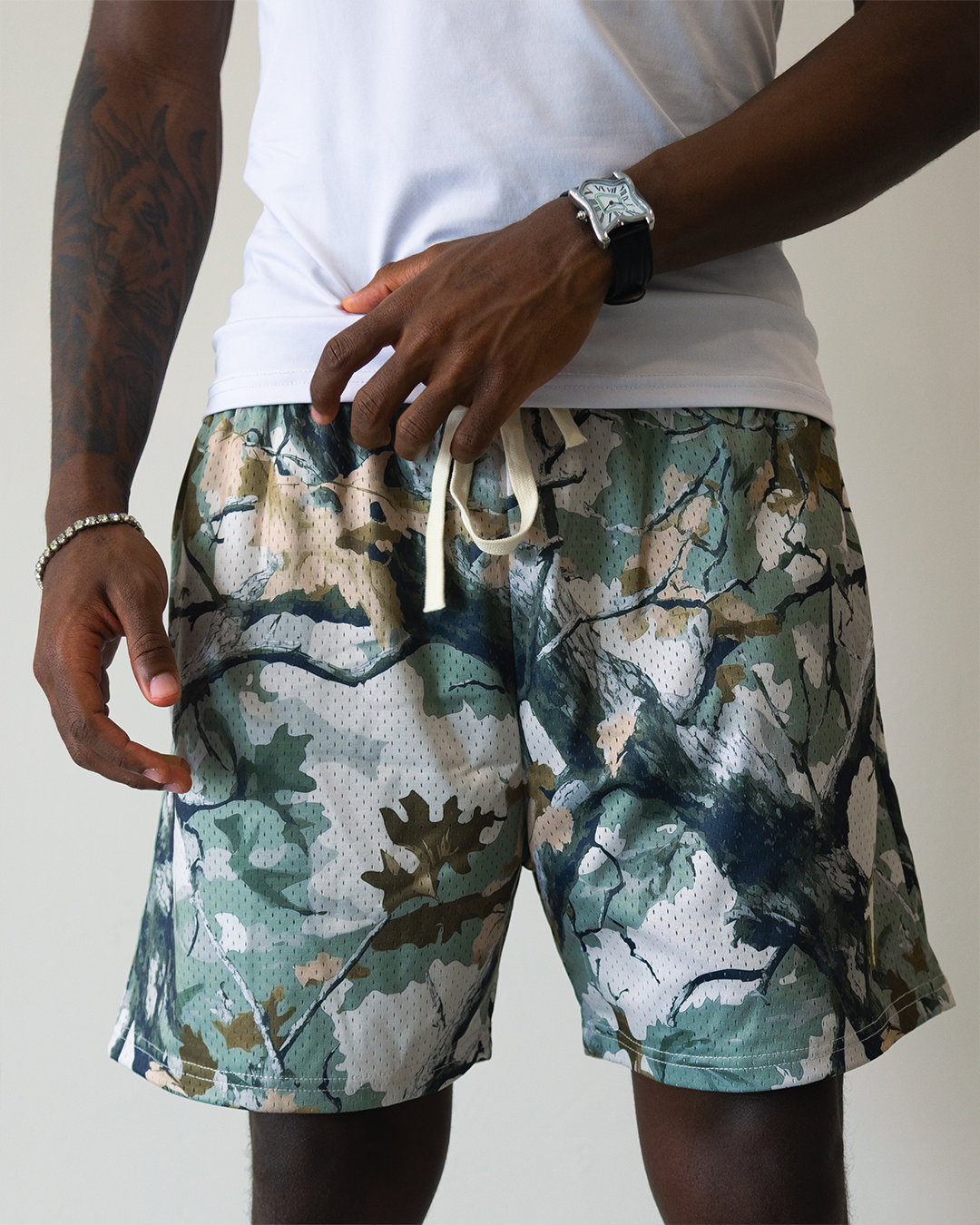 GA® Camo Mesh Short