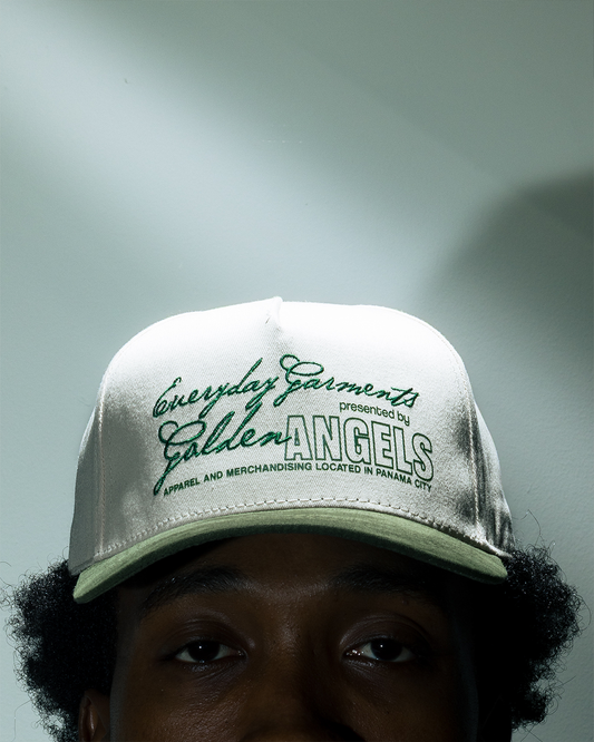 GA® Suede Two-Tone Green Cap