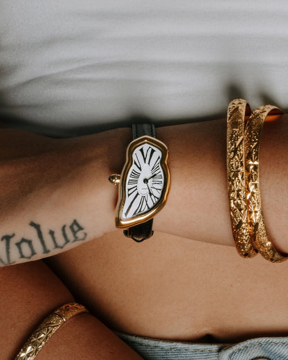 Laphont Melting Watch Large Gold Regular