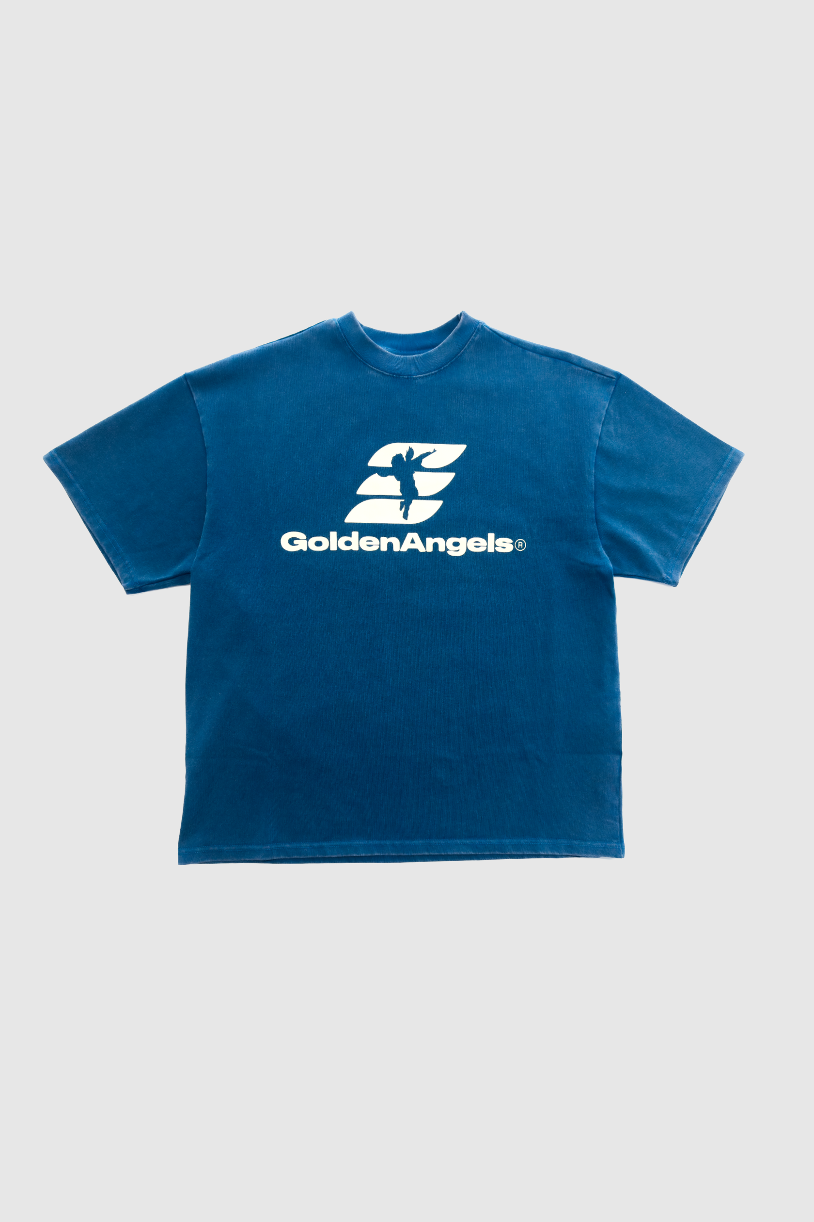 GA® Luxury Washed Blue Jet Tee – Golden Angels