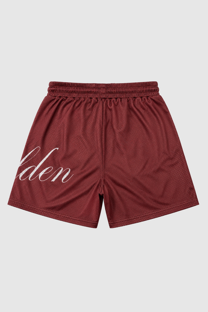 GA® Script Short Burgundy SS26