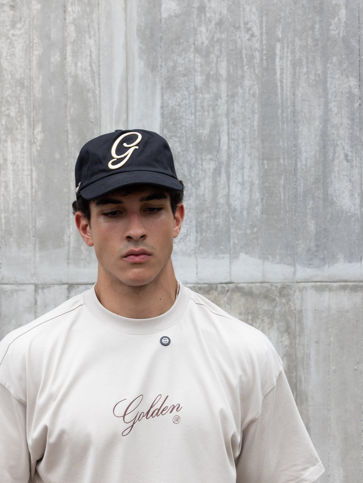 GA® Script G Cap Black — editorial styling and fit reference