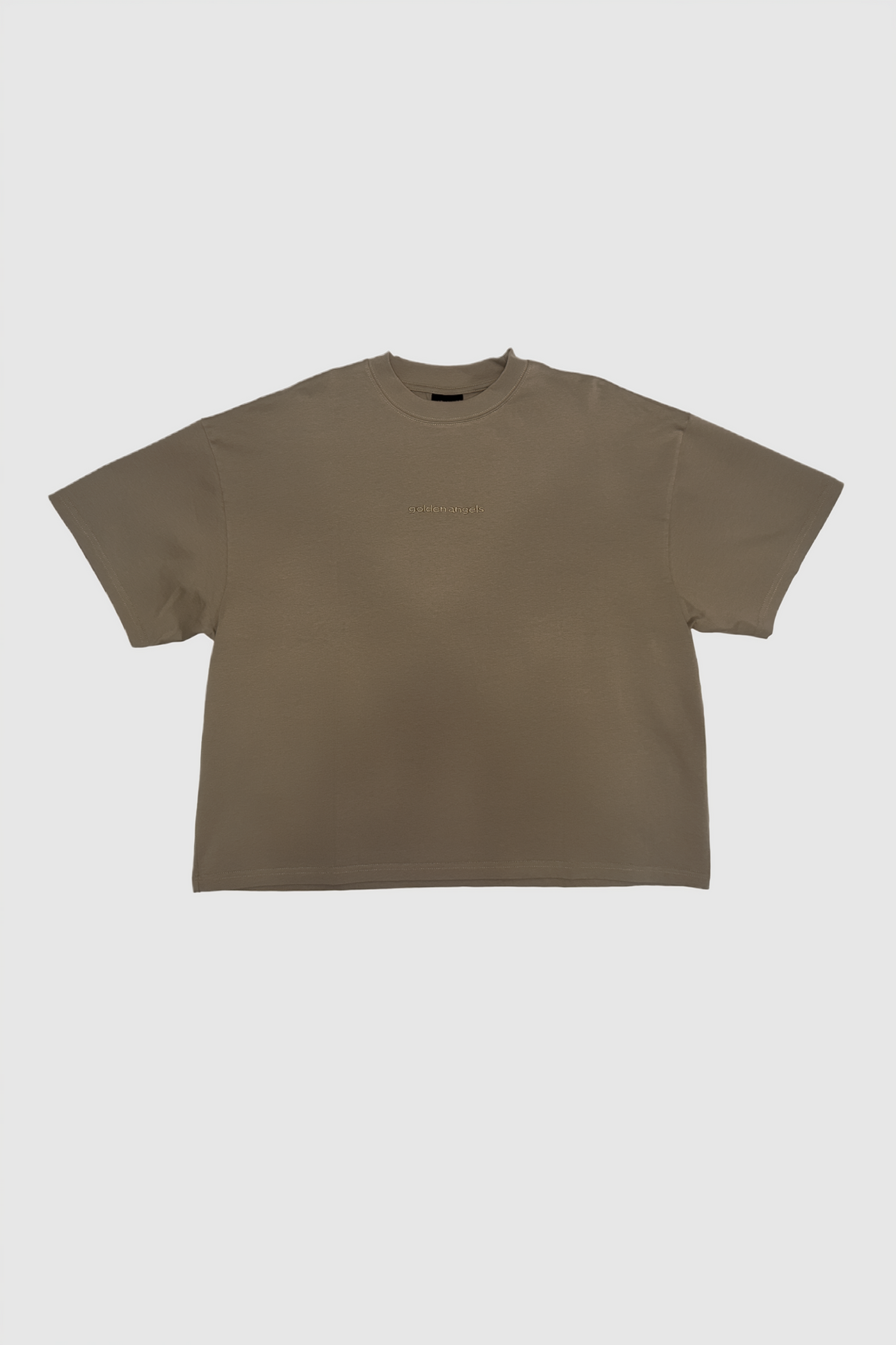 GA® Boxy Washed Cream Tee