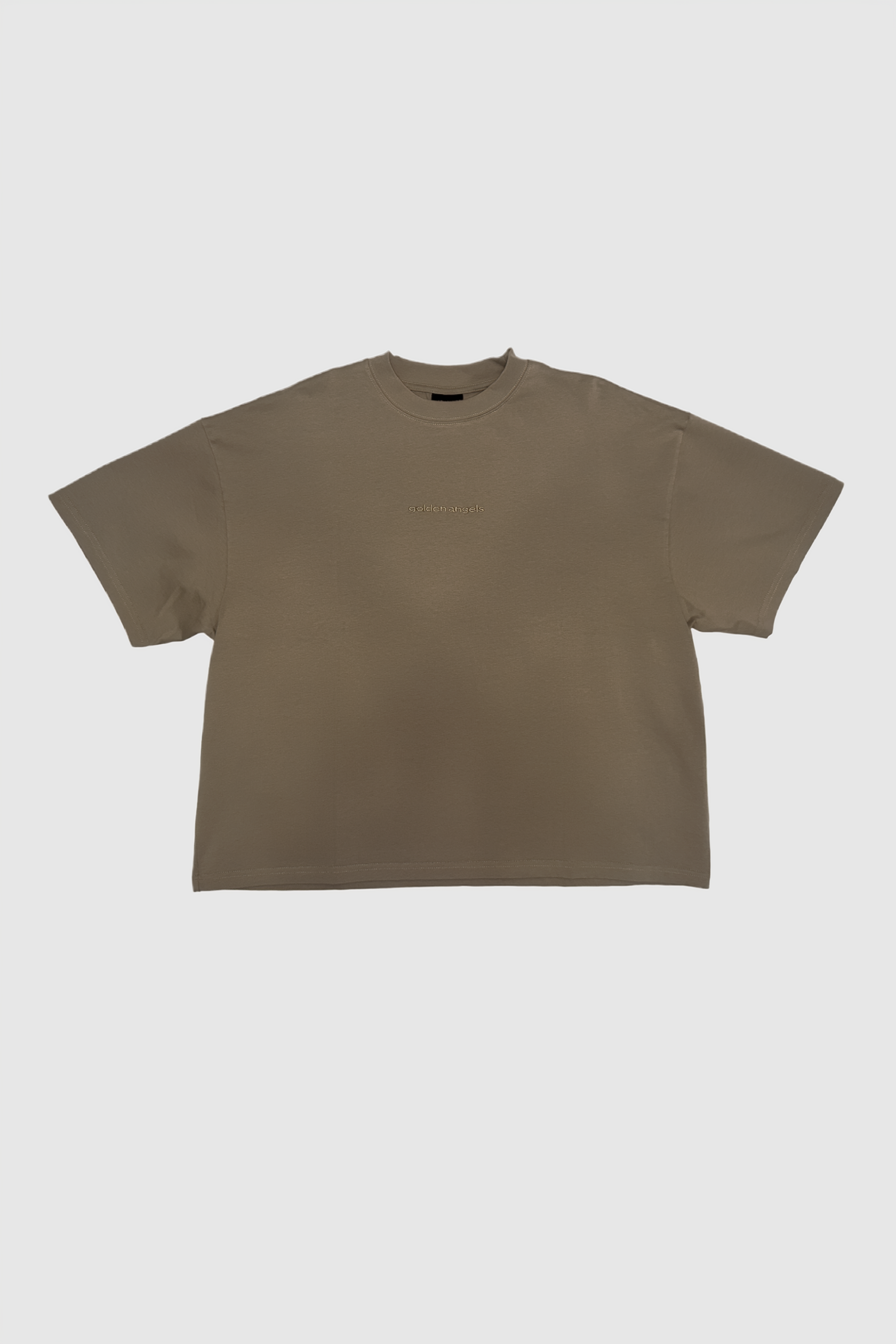 GA® Boxy Washed Cream Tee