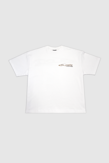 GA® Camo Logo White Tee