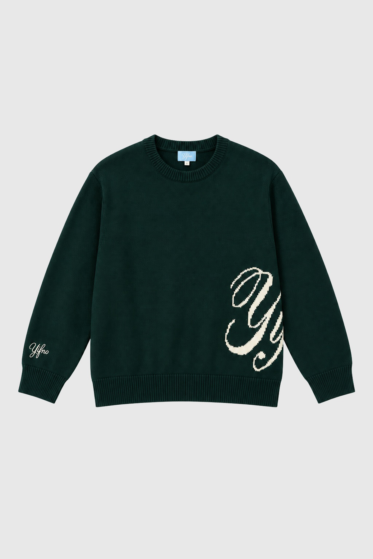 Y Knit You? (Green) - Front