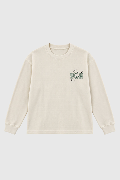 Seeking Sun Thermal (Cream) - Front
