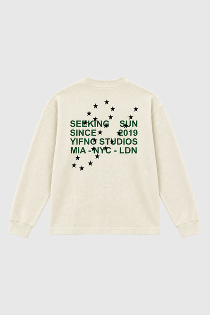 Seeking Sun Thermal (Cream) - Back